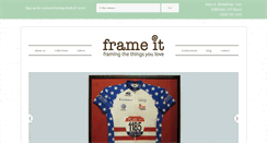 Desktop Screenshot of frameitcolorado.com